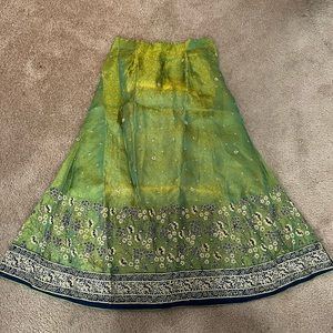 Three piece langa suit.